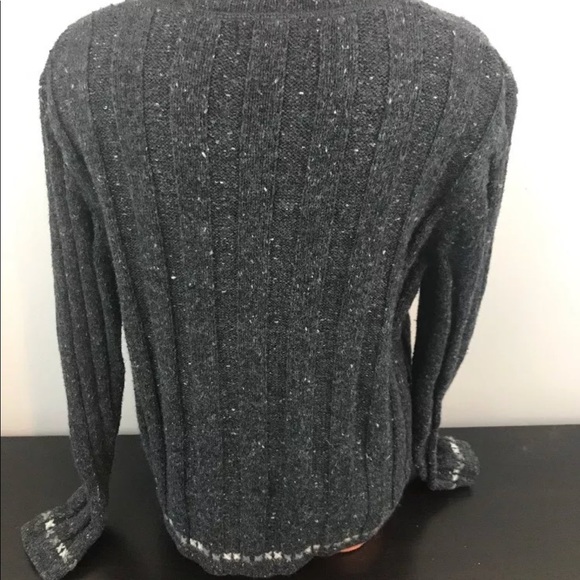 Woolrich grey women’s XL quarter zip sweater - Picture 4 of 6